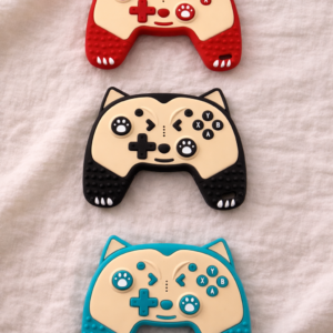 Cat-Themed Sensory Teether for Babies