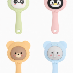 Panda Silicone Teether & Rattle