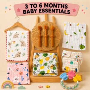 3 to 6 Months Baby Essentials Combo