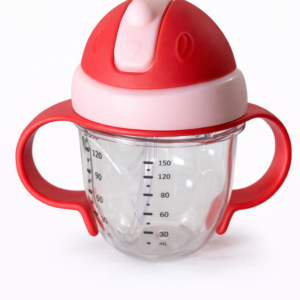 Baby Training Sipper Cup with Straw & Dual Handles (150 ml)
