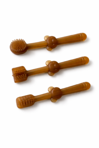 3-in-1 Baby Silicone Finger Toothbrush Set | Assorted Colour