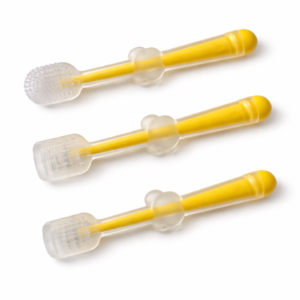 3-in-1 Baby Silicone Finger Toothbrush Set