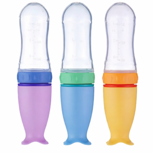 Silicone Baby Food Spoon Feeder