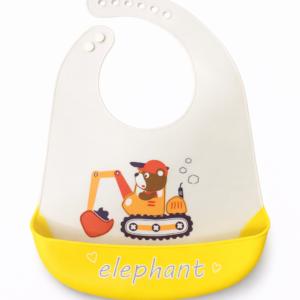 Premium Silicone Baby Feeding Bib with Food Catcher Pocket | BPA-Free