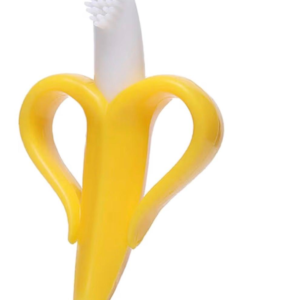 Silicone Banana-Shaped Baby Teether (Assorted)