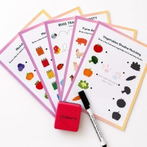 Shadow Matching Activity Kit for Kids – Reusable Learning Sheets