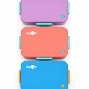 Premium SUS304 Stainless Steel Leakproof Lunch Box with 4-Side Lock & Tableware