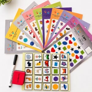 🌸 I SPY Activity Binder – Reusable Educational Learning Toy 🌸