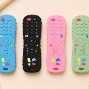 Silicone Remote Teether & Sensory Toy