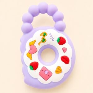 Blossom Silicone Teether Ring & Sensory Toy (Assorted)