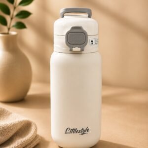 HydroLoop Insulated Water Bottle – 540ml | Double Wall Vacuum Stainless Steel | Leakproof Kids Bottle