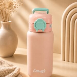 HydroLoop Insulated Water Bottle – 540ml | Double Wall Vacuum Stainless Steel | Leakproof Kids Bottle