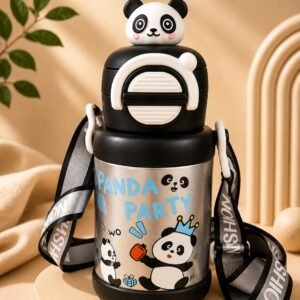 Adventure Panda Kids Stainless Steel Water Bottle – 500ml | SUS304 Vacuum Insulated | Leakproof | BPA Free