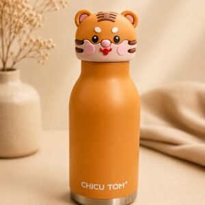 CHICU TOM Tiger Kids Insulated Water Bottle – SUS316 Stainless Steel
