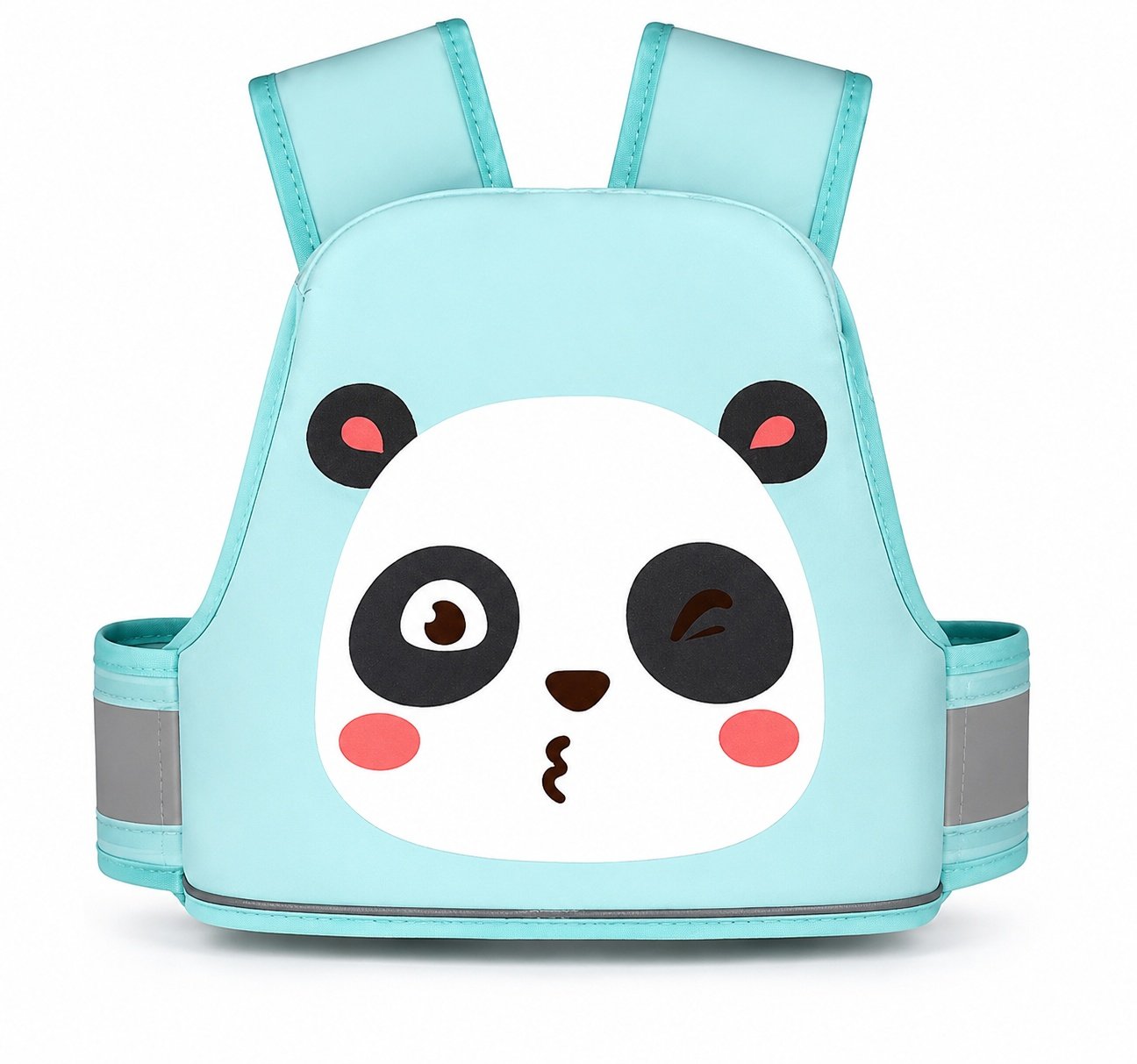 Premium Kids Motorcycle Safety Belt | Adjustable Child Bike Safety Harness | Soft Padded Riding Support | Wink Panda Print | Fits Most Motorcycles & Scooters