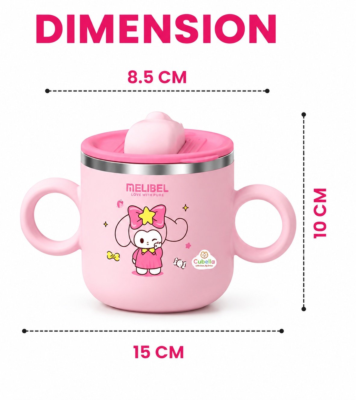 Premium Toddler Insulated Straw Cup | 304 Stainless Steel - Image 7